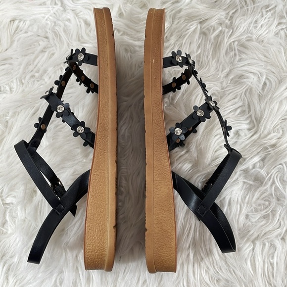 WANTED Womens Dolce Daisy Floral Strappy Sandals Size 11 NEW - Picture 9 of 16